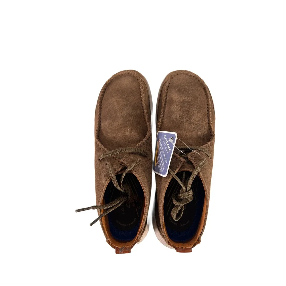 Clarks Men's Driftway‎ Top Chukka Boot, Olive Suede, 9.5